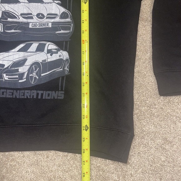 Mercedes Benz SLK Generations Crewneck Sweatshirt Mens Size Large - Picture 4 of 5